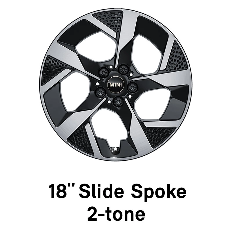 MINI Rim:18 inch slide spoke 2-tone