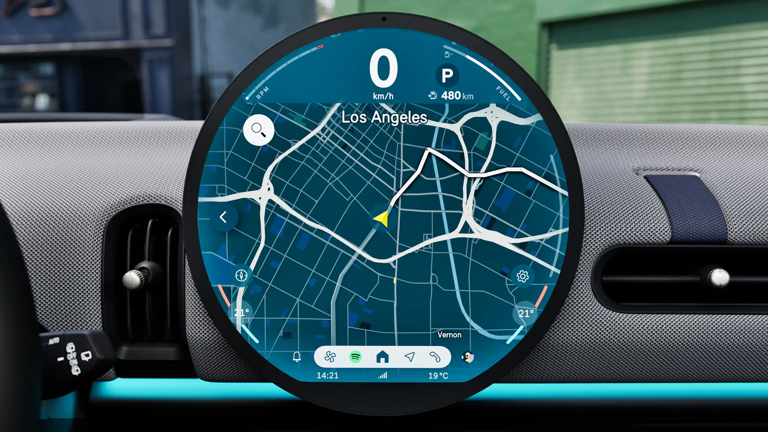 MINI Cooper Convertible - Navigation