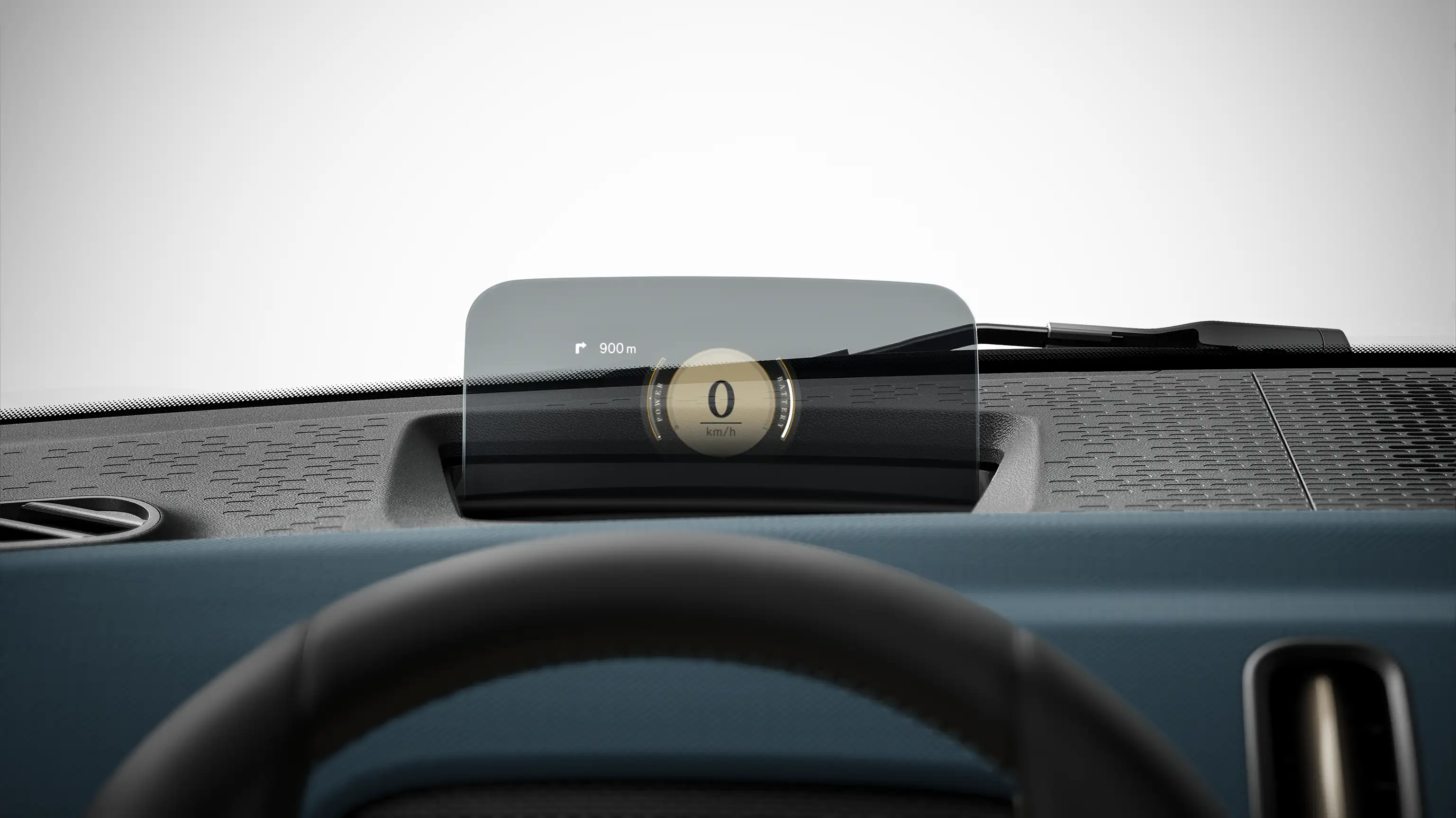 All-Electric MINI Countryman - Head-up Display