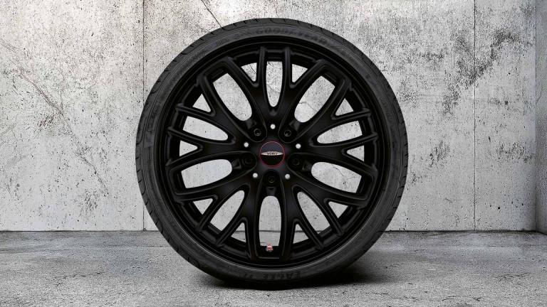 MINI Accessories - mini original summer complete wheels – 18'' JCW CROSS SPOKE 506