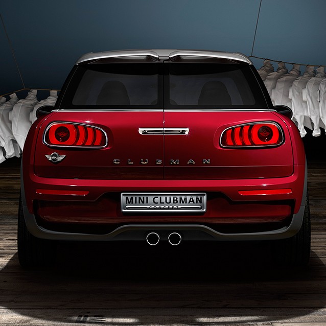 MINI Clubman concept split doors