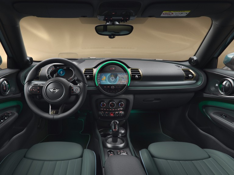 MINI Clubman Untold Edition – interior – Sage Green seating